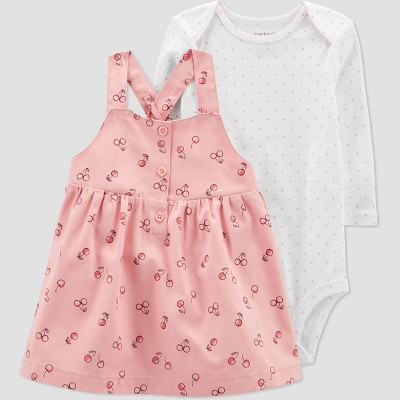 Carter's Just One You® Baby Girls' Cherry Coordinate Set - Pink 3M