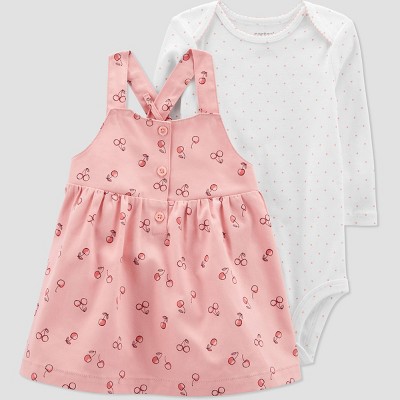 Image of Carter's Just One You® Baby Girls' Cherry Coordinate Set - Pink 6M