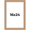PosterPalooza | Weathered Yellow Picture Frame - UV Acrylic, Foam Board Backing, Hanging Hardware - 2 of 4