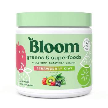BLOOM NUTRITION Greens and Superfoods Powder - Strawberry Kiwi