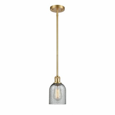 Caledonia - 1 Light Mini Pendant In Industrial Style-10 Inches Tall and 5 Inches Wide