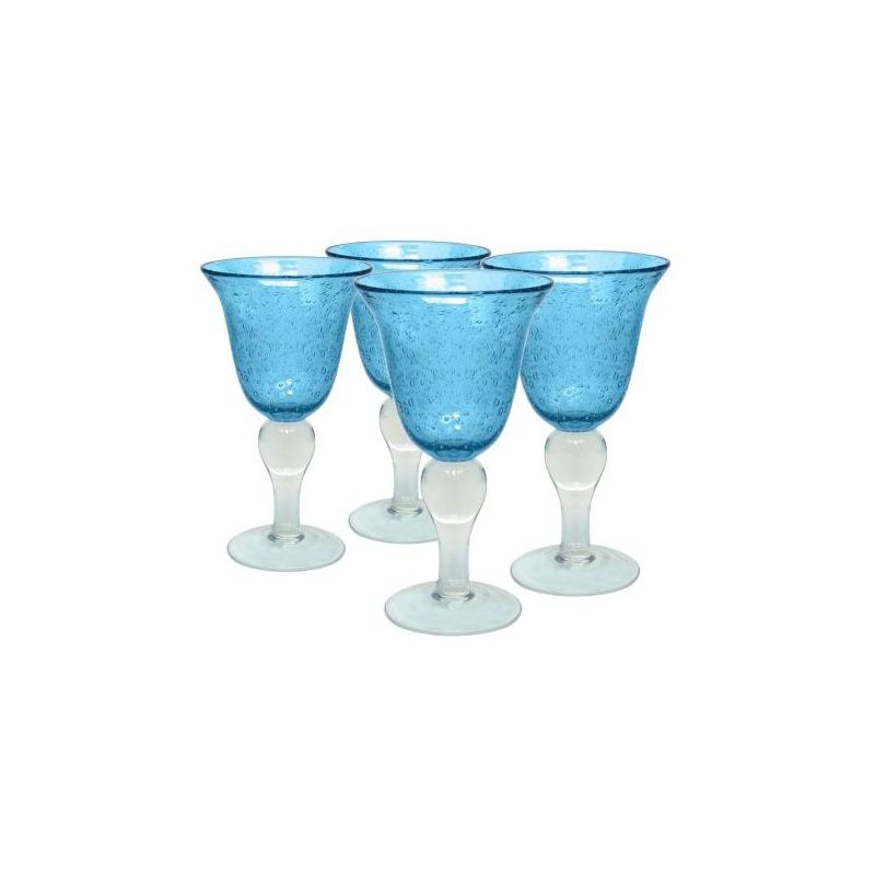 Artland Glass Goblet One Size Turquoise, 1 of 3