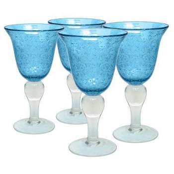 Artland Glass Goblet One Size Turquoise