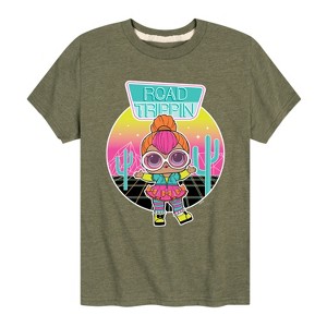 Boys' - LOL Surprise! - Neon Qt Road Trippin Short Sleeve Graphic T-Shirt - 1 of 4