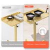 TASALON Adjustable Salon Tray with 10 Plastic Films - Gold - 4 of 4
