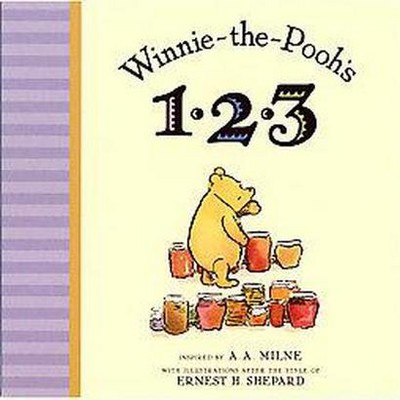 Winnie-The-Pooh's 1, 2, 3 by A.A. Milne (Board Book)