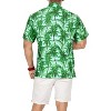 LA LEELA Mens Hawaiian Shirts Short Sleeve Button Down Shirt Men's Casual Shirts Vacation Tropical Beach Summer Shirts for Men Funny - 3 of 4