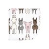 Hudson Baby Infant Girl Flannel Washcloths, Farm Friends Pink 12Pk, One Size - 3 of 4