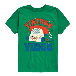 Boys' - Fisher Price - Vintage Vibes Phone Short Sleeve Graphic T-Shirt - 1 of 4