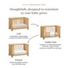 Babyletto Crosby 3-in-1 Convertible Crib - Honey - 4 of 4