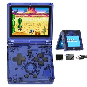Anbernic RG35XXSP Flip Portable Retro Handheld Game Console, 3.5 Inch IPS Screen Linux System with 128G TF Card  5G WiFi Bluetooth HDMI - 1 of 4