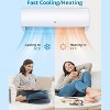 Acekool 12,000 BTU Mini Split Air Conditioner, 19 SEER2 Inverter Heat Pump, Wall-Mounted Ductless AC for Rooms up to 550 Sq.Ft, 230V, Alexa & WiFi - 2 of 4