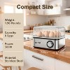 OSTBA 500W Stainless Steel Egg Cooker, 8-Egg Steamer with Timer, Buzzer & Auto Shut-Off, Includes Poaching Bowl - 2 of 4
