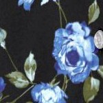 blue rose floral