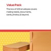 School Smart Kraft Envelope with Clasp, 12 x 15-1/2 Inches, Pack of 100 - 4 of 4
