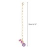 Unique Bargains Chain Bow Water Cup Pendant 1 Pc - 2 of 4