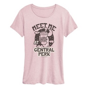 Women's - Friends - Meet At Central Perk Short Sleeve Graphic T-Shirt - 1 of 3