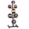 York Barbell 7-Ball Vertical Medicine Ball Storage Rack – Durable Gym Organizer, Space-Saving Design - 4 of 4