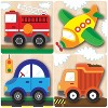 MasterPieces Vehicles Chunky Wood Puzzles 4 Pack for Kids - 3 of 4