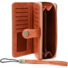FATMOON Leather Wallets for Women - Large Capacity with Detachable Wrist Strap, Perfect for Travel, Shopping & Daily Use - 2 of 4