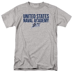Men's Us Naval Academy Official Stacked T-Shirt - 1 of 4