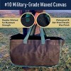 Kings County Tools Waxed Canvas Firewood Carrier - 2 of 4
