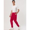 Lars Amadeus Men's Hip Hop Harem Drop Crotch Pants - 4 of 4