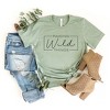 Simply Sage Market Women's Raising Wild Things Short Sleeve Graphic Tee - 3 of 3