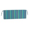 Blazing Needles, 48-inch by 19-inch Patterned Outdoor Spun Polyester Loveseat Cushion - 3 of 3