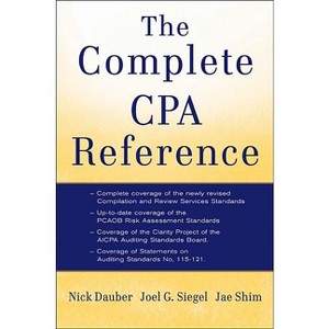 CPA Reference - by  Nick A Dauber & Jae K Shim & Joel G Siegel (Paperback) - 1 of 1