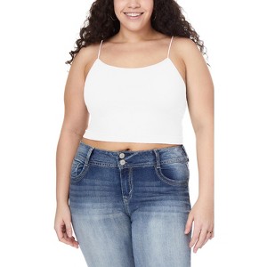 WallFlower Women's Insta Smooth Carson Seamless Jersey Bungee Cami - 1 of 4