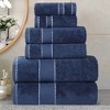 Cotton Heavyweight Ultra-Plush Luxury Towel Set by Blue Nile Mills - 2 of 4