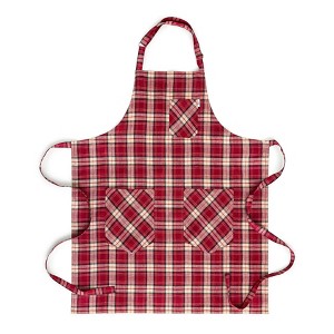 Solino Home Kitchen Linen Bib Apron - 1 of 4