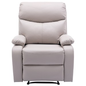 Hzlagm Everglade 30.2 in. W Technical Leather Upholstered 3 Position Manual Standard Recliner - 1 of 4