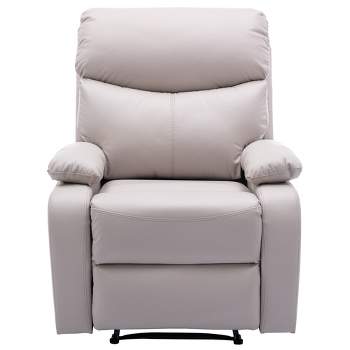 Hzlagm Everglade 30.2 in. W Technical Leather Upholstered 3 Position Manual Standard Recliner