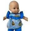 Doll Clothes Superstore Sea Print Pants Fit 15-16 Inch Baby Dolls - 3 of 4