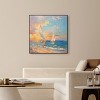 Art Remedy Sailboats in the Sunset Chic Coastal Wall Art Framed - 2 of 4