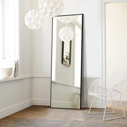 Wanda 55" X 16" Full Length Mirror Aluminum Alloy Frame Wall Mirror ...