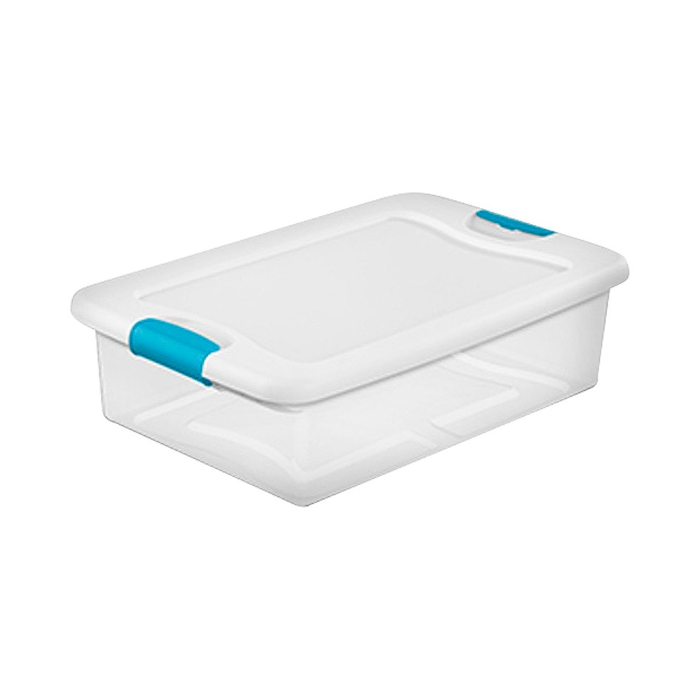 UPC 073149149688 product image for Sterilite 32 Qt Latching Storage Tote - Set of 6, White | upcitemdb.com