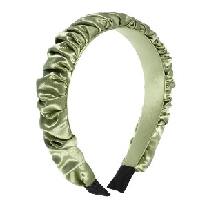 Unique Bargains Women's Classic Pleated Headband 6.69"x1.38" 1 Pc - 1 of 4