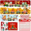 Aoibox Magnetic Wooden Animal Train Set 24 Piece Advent Calendar for Kids Christmas Countdown Montessori Toy for Toddlers Boys Girls - 3 of 4