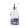 Abbott Collection 6.5 Inch Lavender & Bees Soap/Lotion Dispenser Decorative Jars - 2 of 3