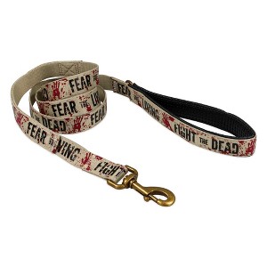 Crowded Coop, LLC The Walking Dead "Fight the Dead, Fear the Living" 5ft. Dog Leash - 1 of 4