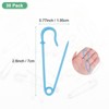 Unique Bargains Sewing Upholstery Spring Lock Blanket Bulk Large Safety Pins 30 Pcs - 3 of 4