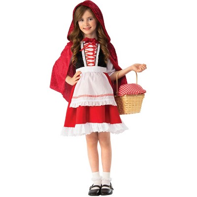 Kids Little Red Riding Hood Halloween Costume S Target
