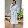 ADR Plush Fleece Robe for Women, Long Hooded Bathrobe with Hood, Plus Size - 2 of 3