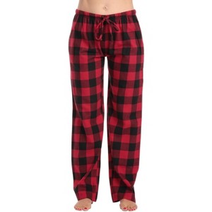 Just Love Womens 100% Cotton Flannel Pajamas - Plaid Pajama Pants - 1 of 3