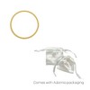 Adornia Tarnish Resistant 18k Gold Plated Rope Bangle Bracelet - 3 of 3
