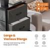 RISOKEYS Classic Wide Fabric Closet Dresser,with Storage Drawers, Chests Organizer,TV Stand with Metal Frame for Clothes,Living Room,Hallway - 4 of 4