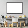 Amanti Art Eva Black Silver Thin Framed Dry Erase Magnetic Board - 4 of 4